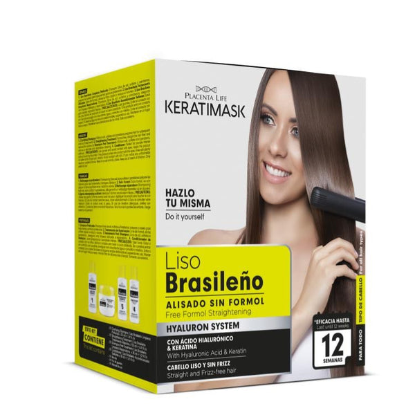 KIT LISO BRASILEÑO KERATIMASK BE NATURAL