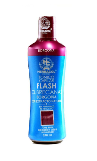 TONICO FLASH BORGOÑA X 240 ML - HERBACOL