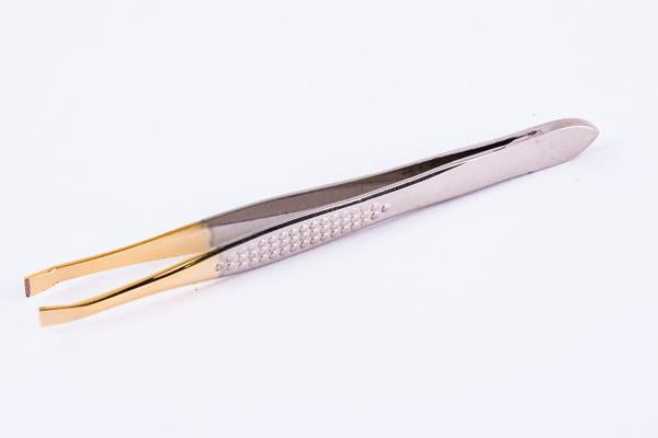 PINZA DE CEJAS PUNTA DORADA - GRANBELL