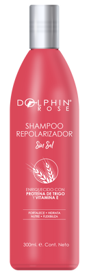 SHAMPOO SIN SAL REPOLARIZADOR - 300 ML - DOLPHIN ROSE